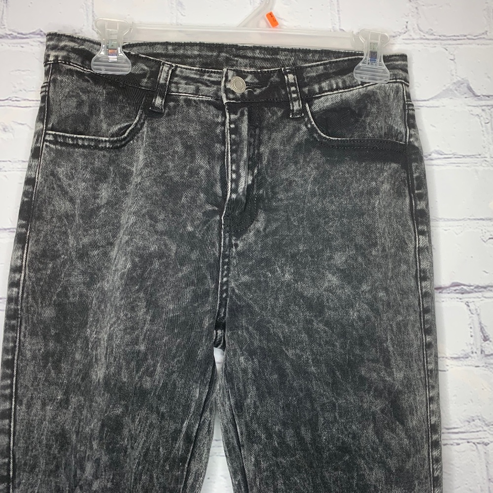 Acid washed flares